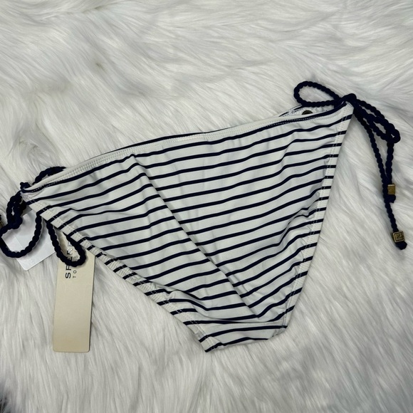 NWT Sperry Top Sider Embroidered String Bikini Bottom XS - Picture 5 of 9